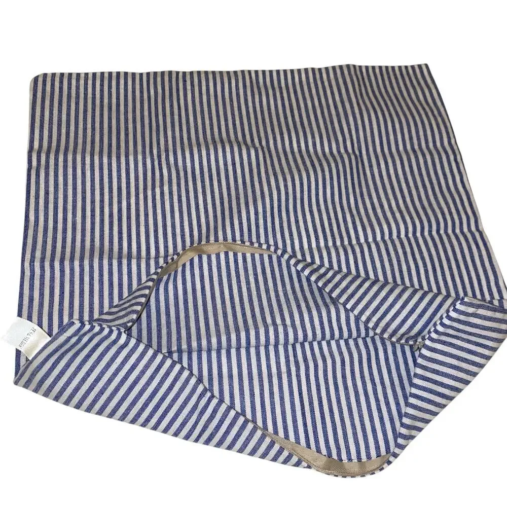 NWOT Blue Striped 17